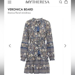 Never worn (tag on) Veronica Beard Danica Dress in Steel Blue